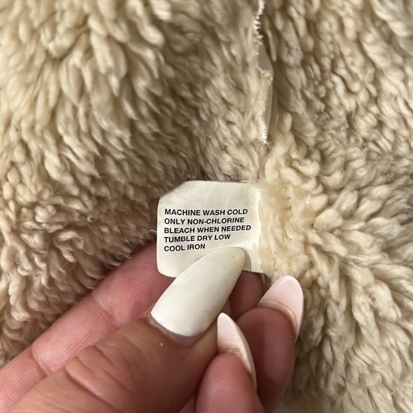 GAP corduroy fleece/teddy jacket, EUC - Picture 6 of 7